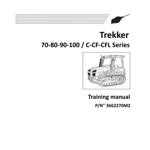 Landini Trekker 70 C-CF-CFL Service manual