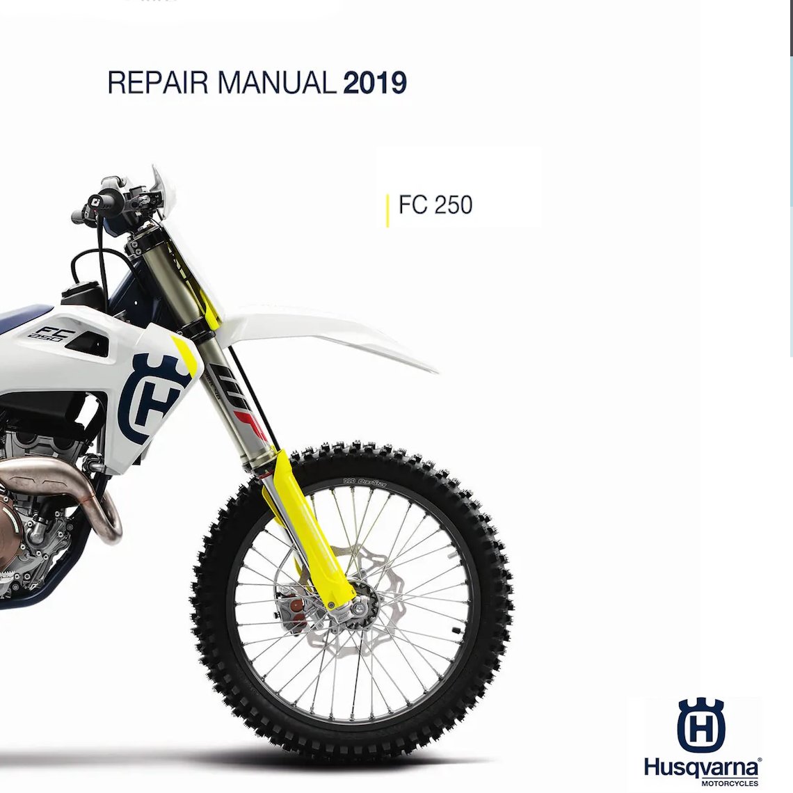 Husqvarna FC250 Repair manual 2019 Pdf