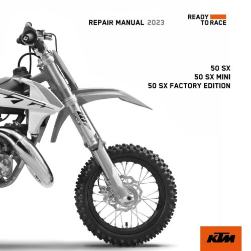 KTM 50 SX MINI Service manual 2023 Pdf
