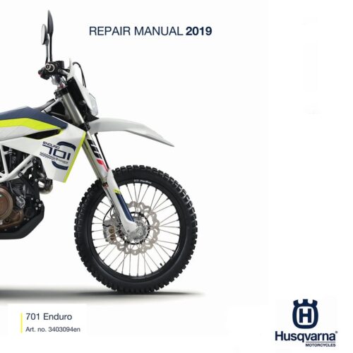 Husqvarna 701 Enduro Service manual 2019 Pdf