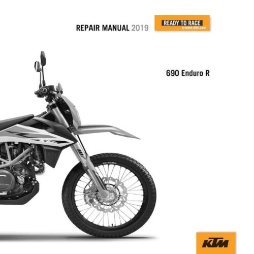 KTM 690 Enduro R Workshop Service manual 2019 Pdf