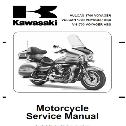 Kawasaki Vulcan 1700 Voyager ABS Service manual 2009-2010 Pdf