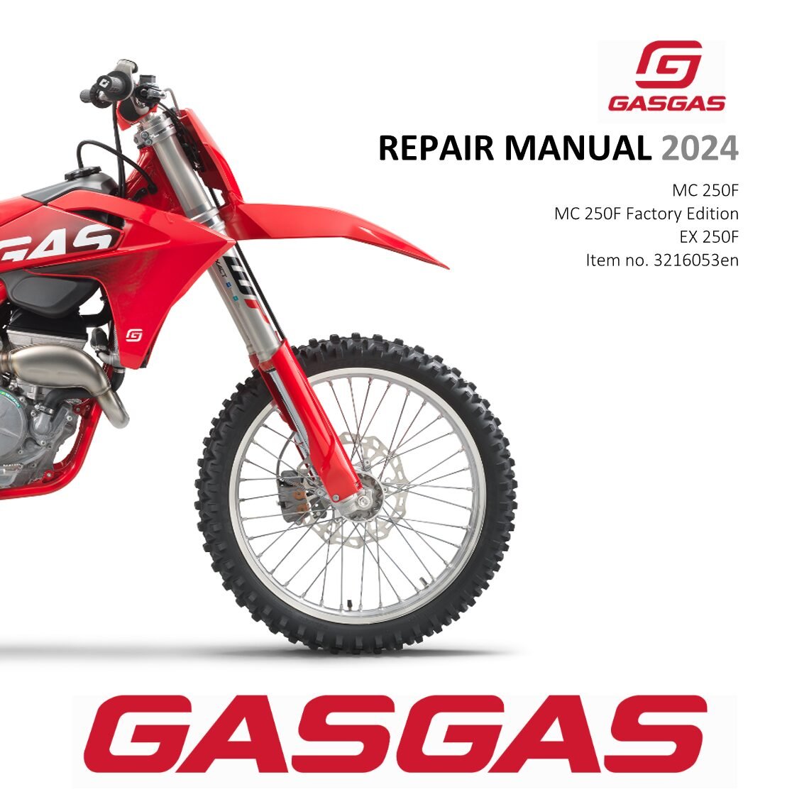 GasGas EX 250F 2024 Repair manual Pdf