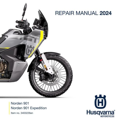 Husqvarna Norden 901 2024 Workshop Service manual Pdf