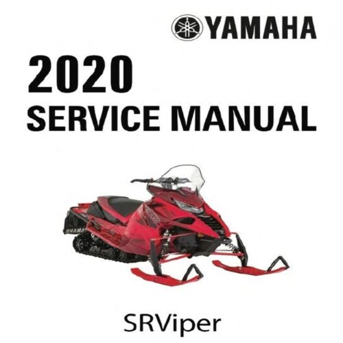 Yamaha SRViper Workshop Service manual 2020-2023