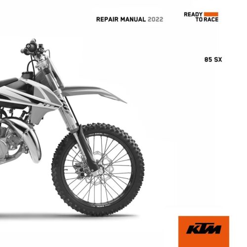 KTM 85 SX Service Manual 2022 Pdf
