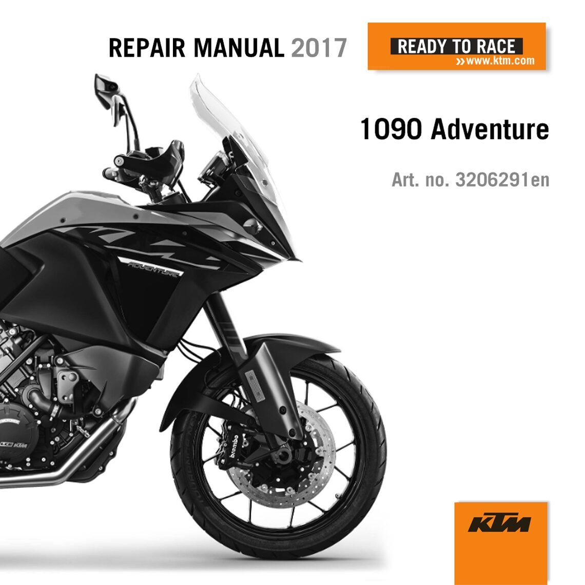 KTM 1090 Adventure Service manual 2017 Pdf
