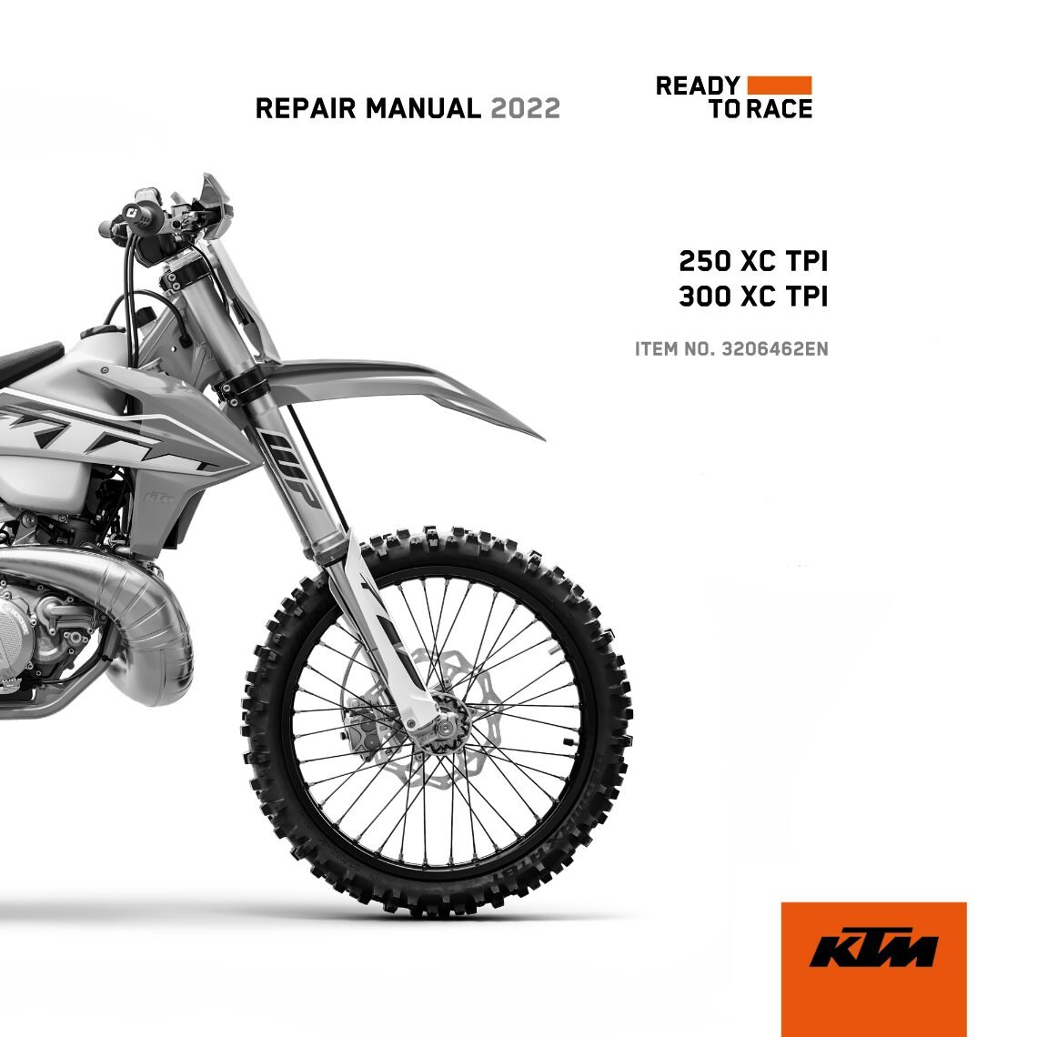 KTM 250 XC TPI 300 XC TPI Repair manual 2022 Pdf