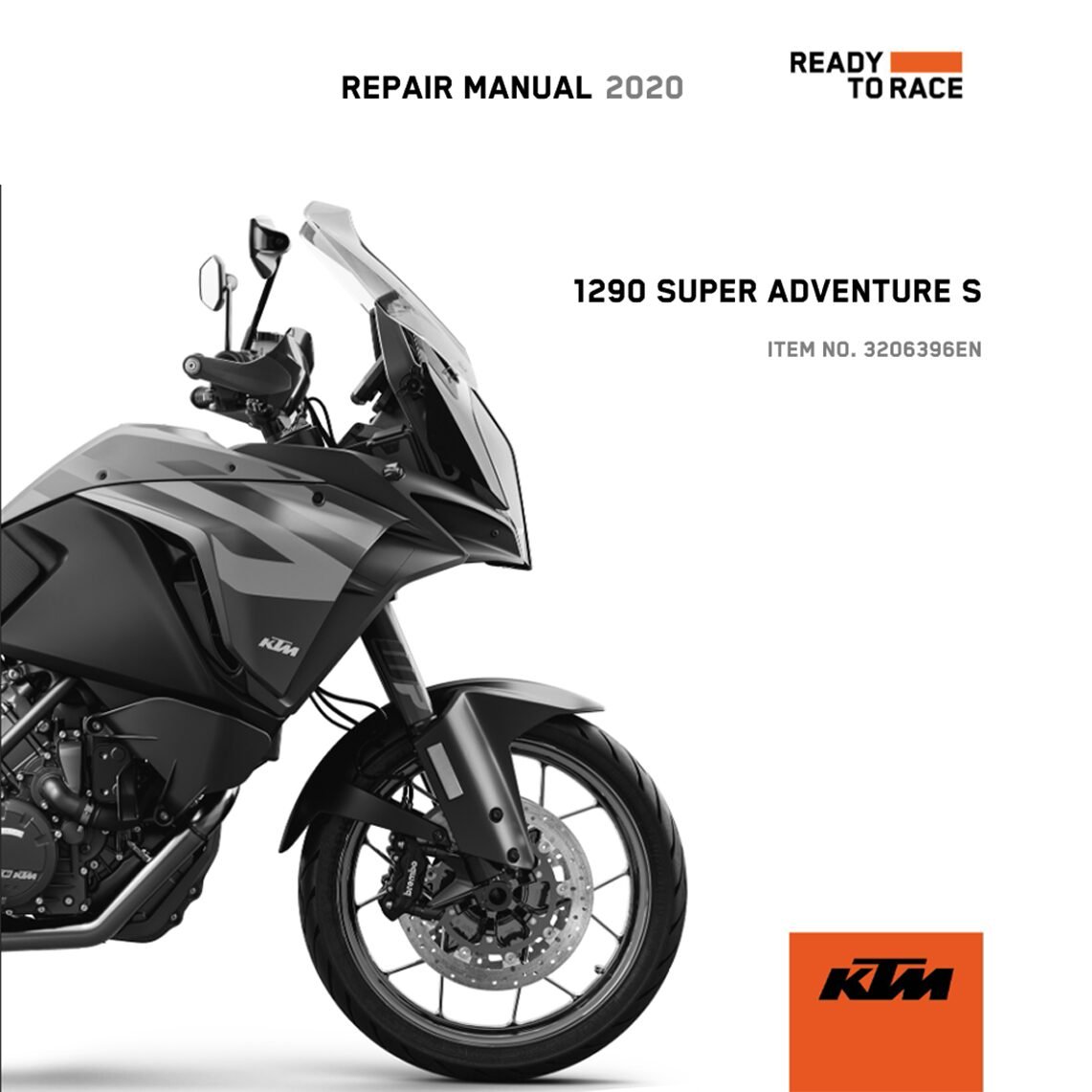 KTM 1290 Super Adventure S Service manual 2020 Pdf