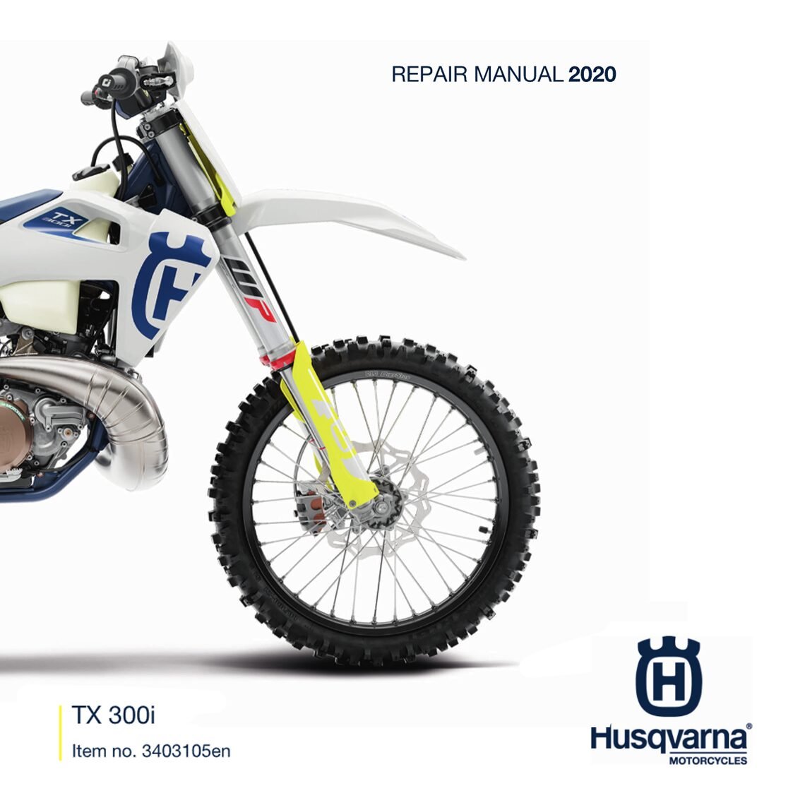 Husqvarna TX 300i Repair manual 2020 Pdf