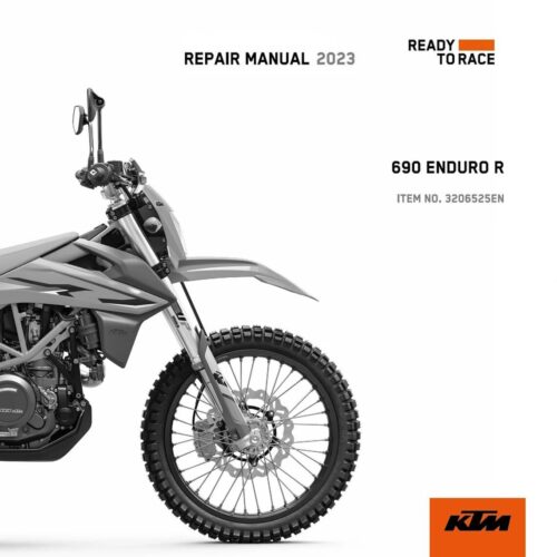 KTM 690 Enduro R US Service manual 2023 Pdf