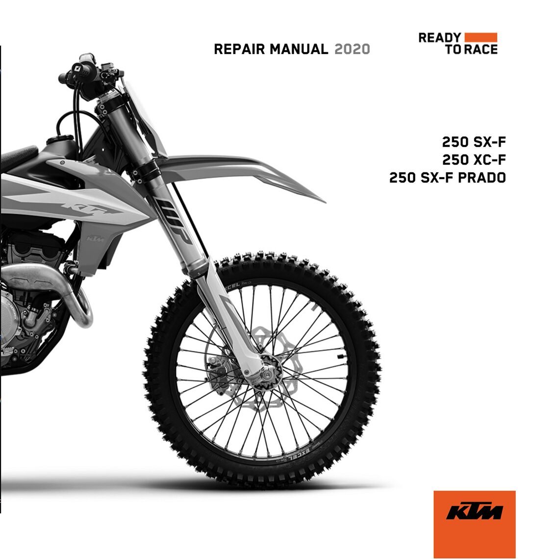 KTM 250 SX-F Prado Service manual 2020 Pdf