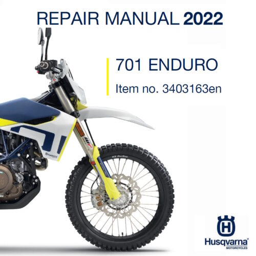 2022 Husqvarna 701 Enduro EU Repair Manual