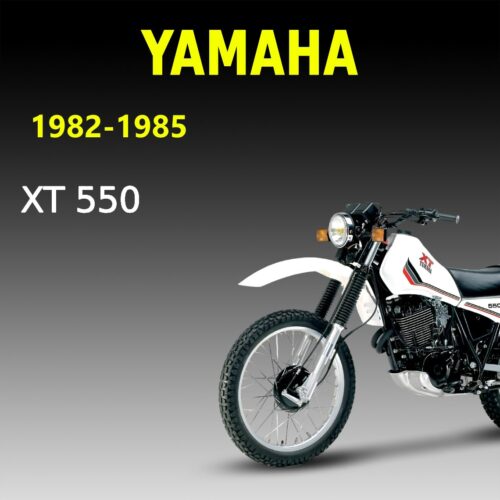 1982-1985 Yamaha XT550 Workshop Service Manual