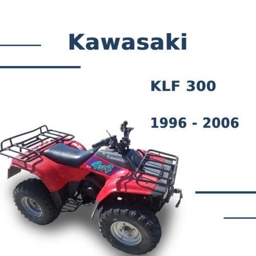 Kawasaki KLF 300 1996-2006 Workshop Service manual