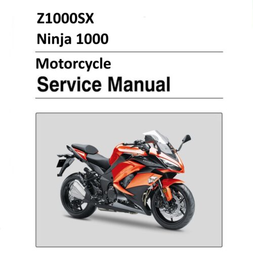 2017-2018 Service Manual Kawasaki Ninja 1000 Z1000SX
