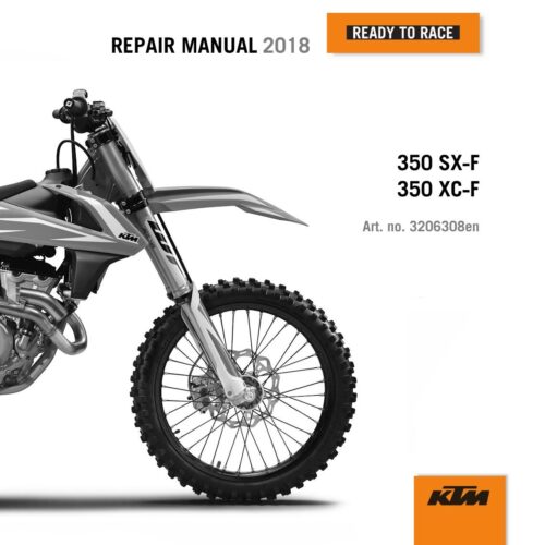2018 KTM 350 SX-F Repair manual