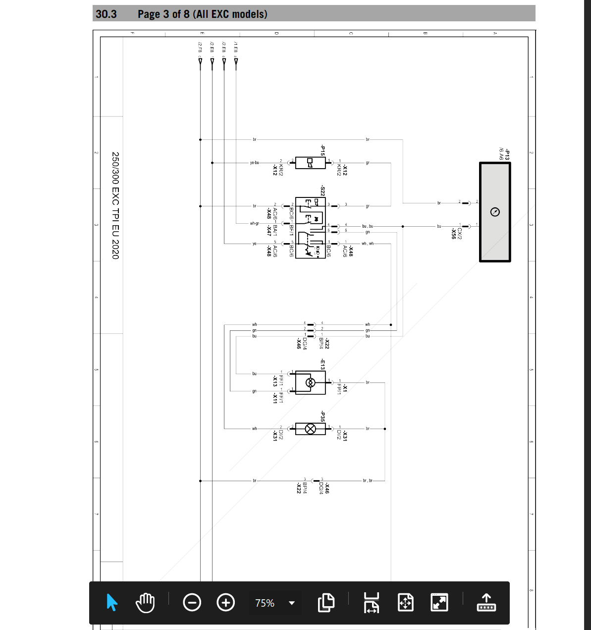 2020 KTM 300 EXC Six Days TPI Service Manual - Image 3