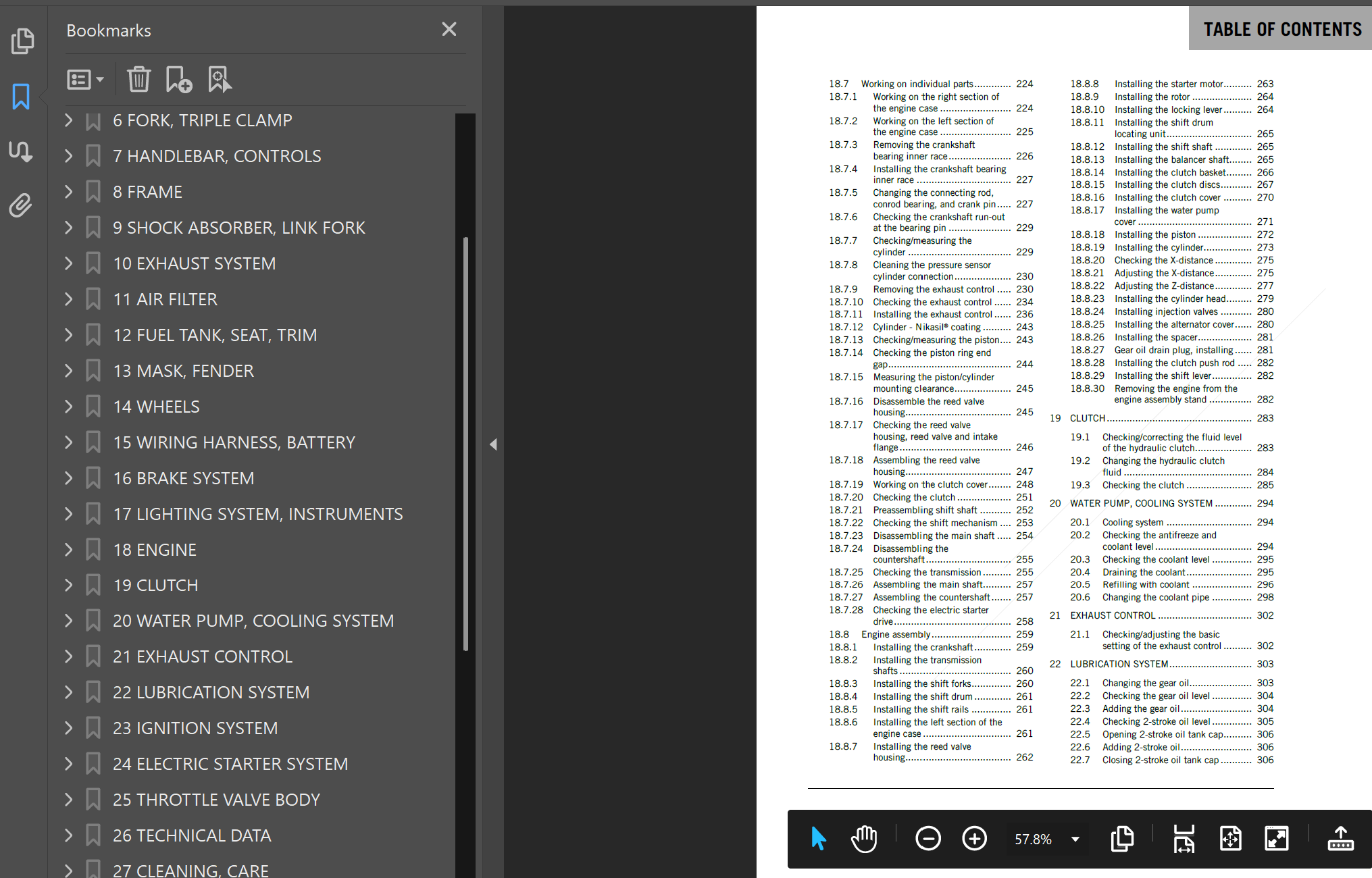 2020 KTM 300 EXC Six Days TPI Service Manual - Image 2