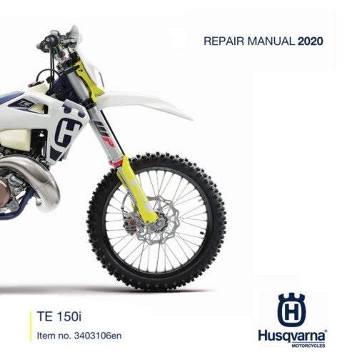 2020 Husqvarna TE 150i Service manual