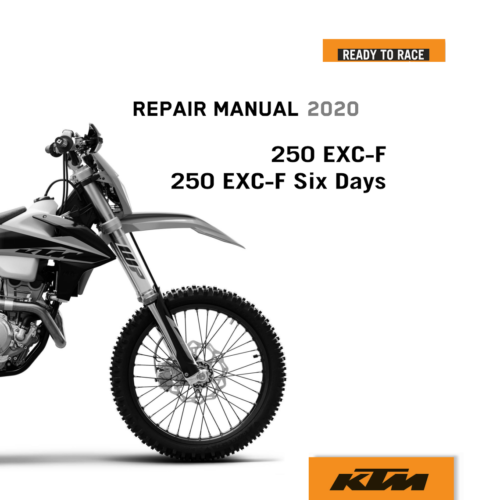 2020 Service manual KTM 250 EXC-F (PDF)