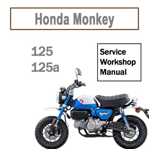 2021-2023 Honda Monkey 125 125a Service Manual