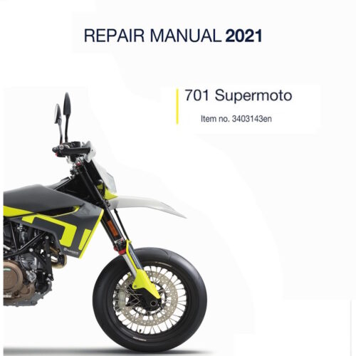 2021 Husqvarna 701 Supermoto EU workshop manual PDF with wiring diagrams