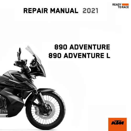 2021 KTM 890 Adventure L Workshop Service Manual