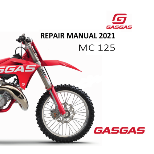 2021 GasGas MC125 Repair Manual