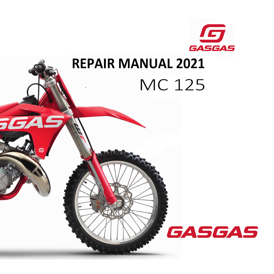 2021 GasGas MC125 Repair Manual