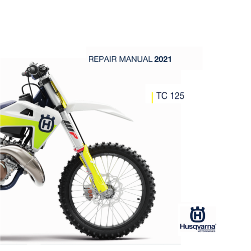 2021 Husqvarna TC 125 Workshop Service Manual