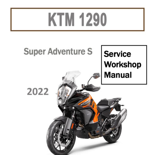 2022 KTM 1290 Super Adventure S Workshop Manual PDF with wiring diagrams