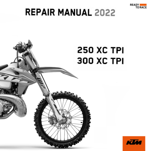 2022 KTM 300 XC TPI Service Manual PDF download with wiring diagram and complete motorcycle repair instructions