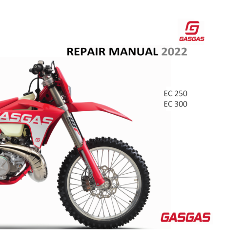 2022 GasGas EC 250 EC 300 Workshop Service manual