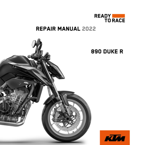 2022 KTM 890 Duke R Workshop Service Manual