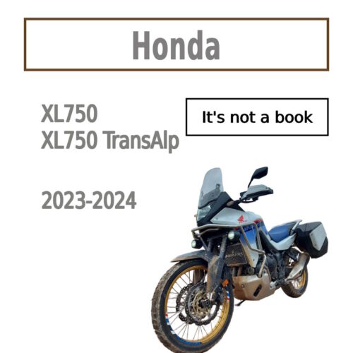 2023-2024 Honda XL750 Transalp Service Repair Manual PDF with wiring diagrams