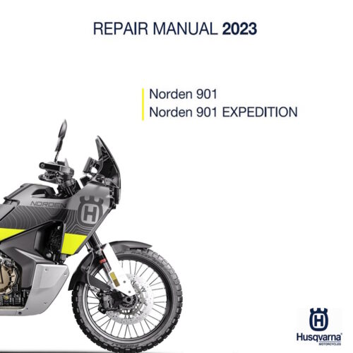 2023 Husqvarna Norden 901 Workshop Service Manual PDF download with wiring diagrams for Norden 901 and Norden 901 Expedition motorcycles.