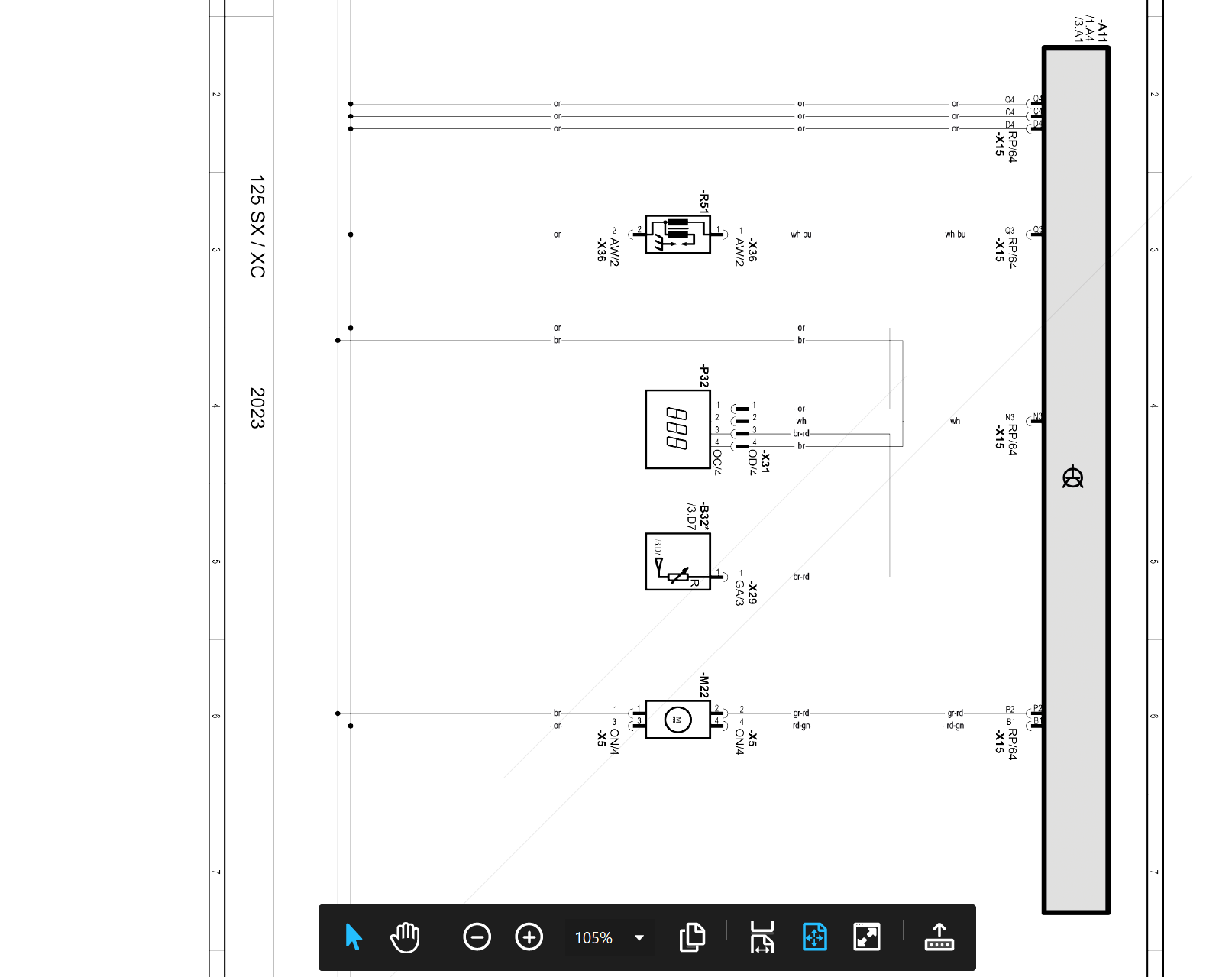 KTM 125 XC 125 SX Repair Manual 2023 - Image 2