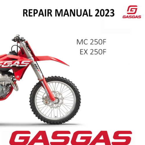 2023 Gasgas EX 250F MC 250F Service Manual