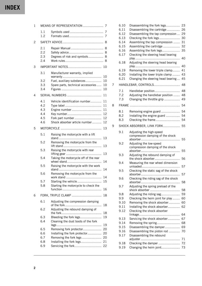 2023 KTM 690 ENDURO R EU Service Manual