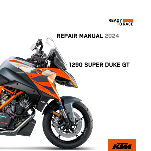 2024 KTM 1290 Super Duke GT Workshop Manual