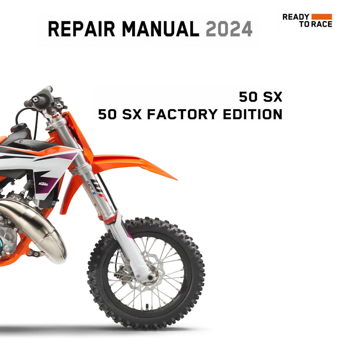 2024 KTM 50 SX Workshop Manual