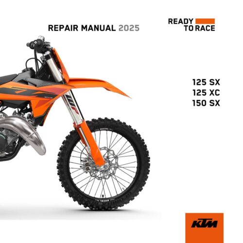 2025 KTM 150 SX 125 SX 125 XC Workshop Service Manual