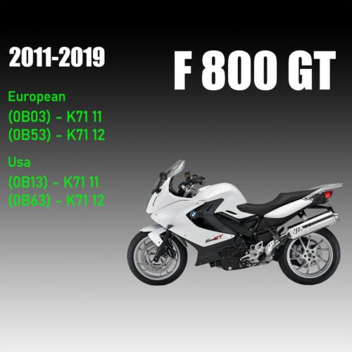 BMW F800GT Service Manual 2011-2019