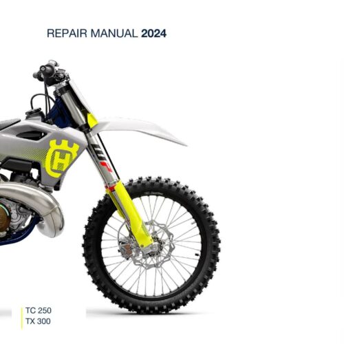 Husqvarna TC 250 TX 300 2024 Workshop Service manual Pdf