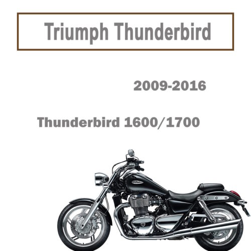 2009-2016 Triumph Thunderbird Abs Service Repair Manual
