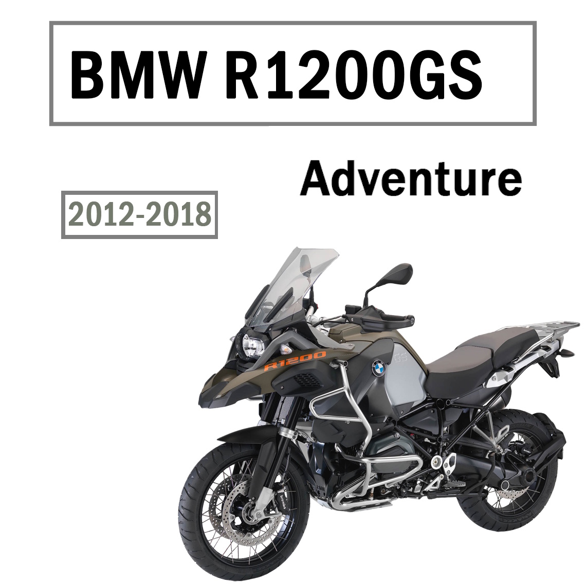 Service manual BMW R1200GS Adventure 2012-2018