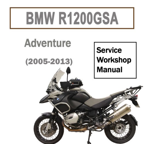 (2005-2013) BMW R1200GS Adventure Service Repair manual