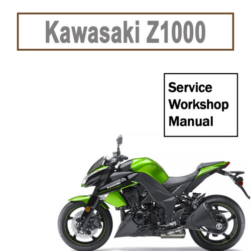 Kawasaki Z1000 Service Manual 2010-2013