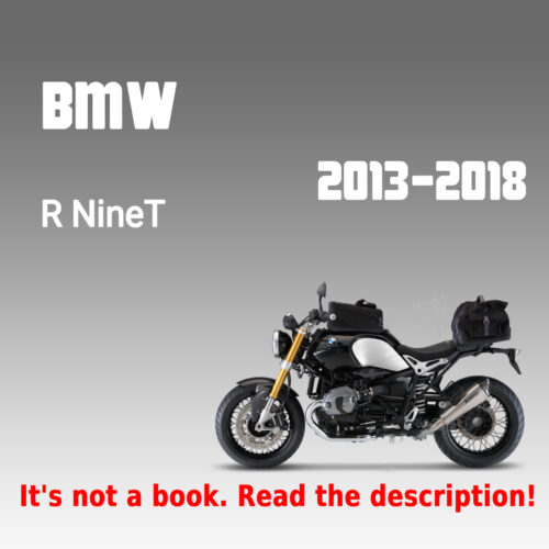 BMW R NineT Service Manual 2013-2018